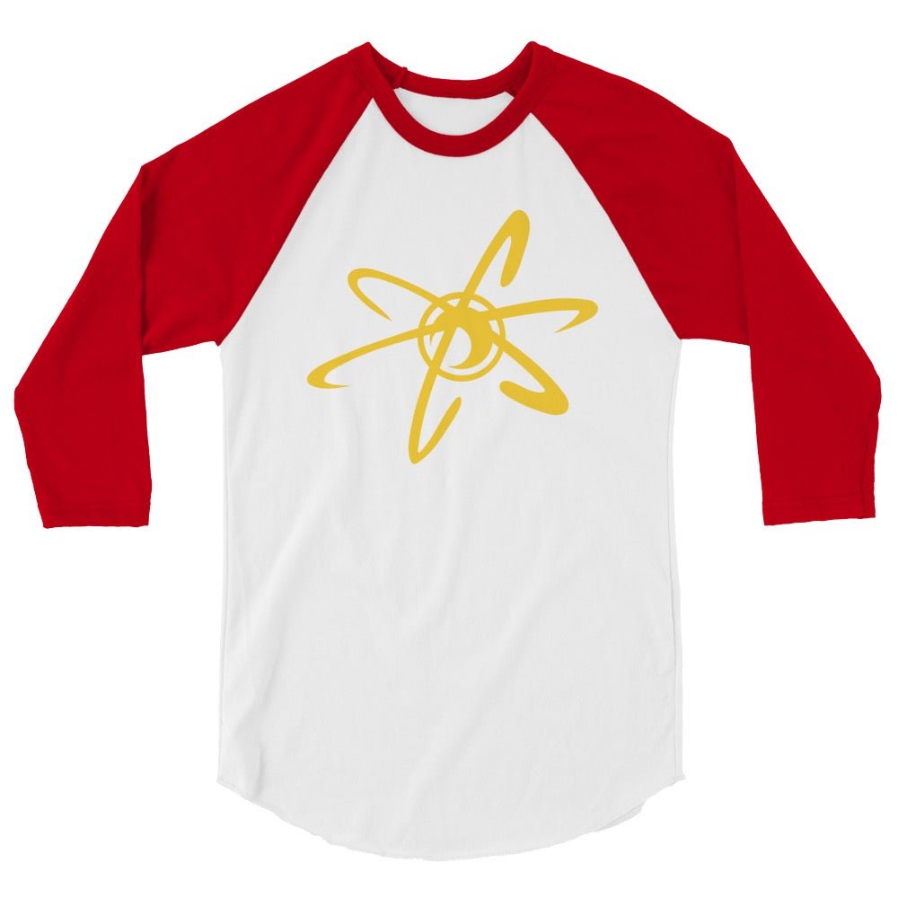 The Adventures of Jimmy Neutron, Boy Genius Atom Adult 3/4 Sleeve Raglan Shirt - Paramount Shop