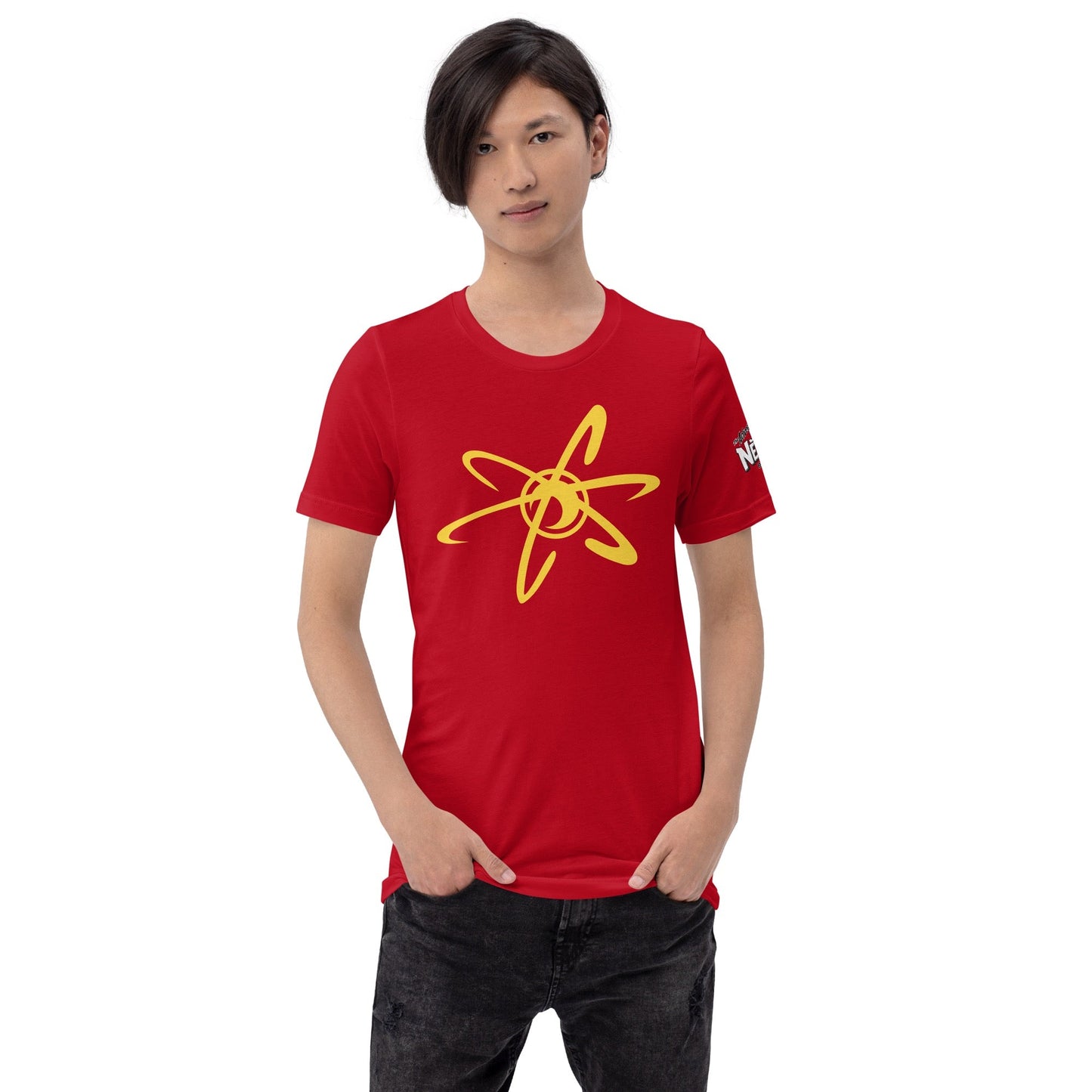 The Adventures of Jimmy Neutron, Boy Genius Atom Adult Short Sleeve T - Shirt - Paramount Shop