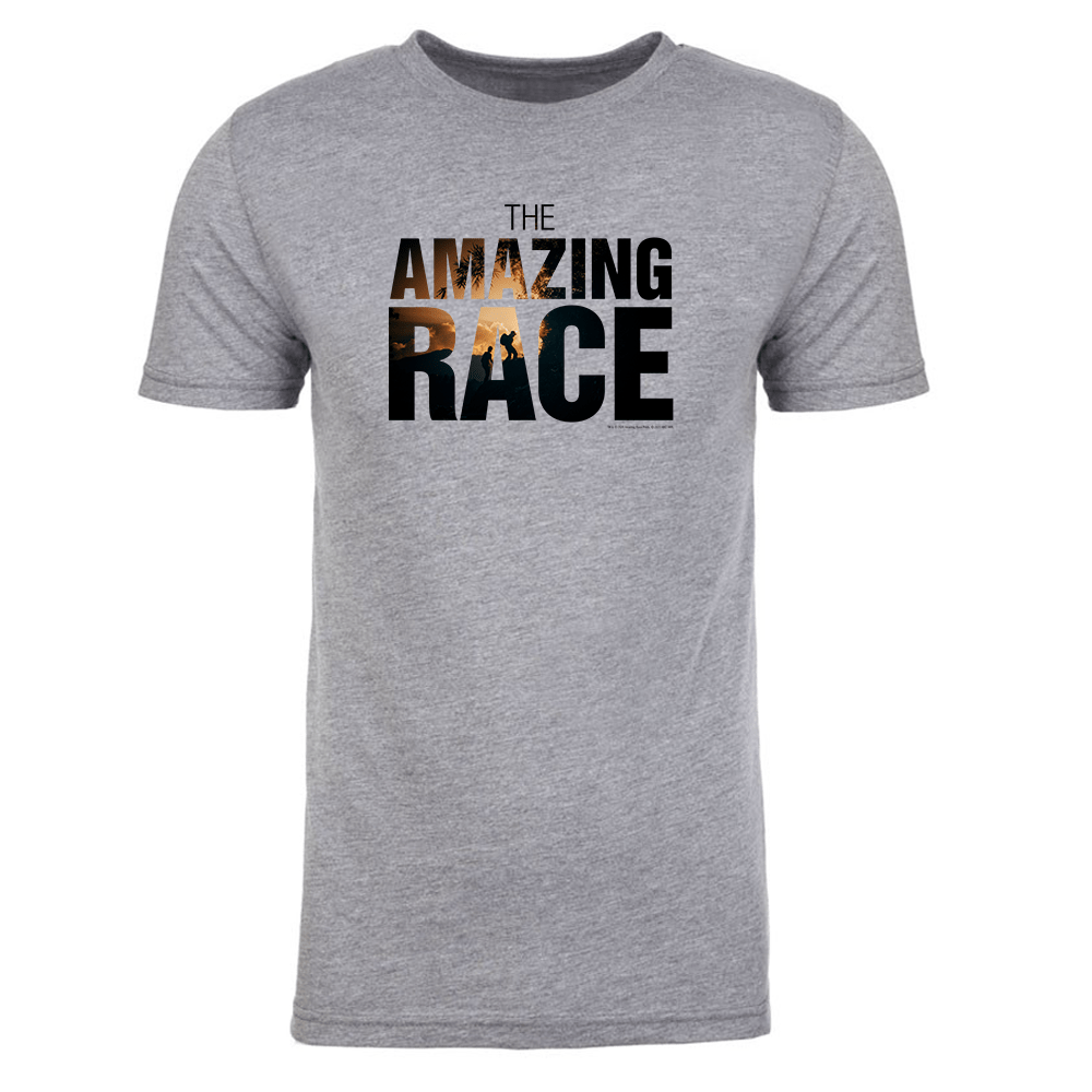 The Amazing Race Color Logo Men's Tri - Blend T - Shirt - Paramount Shop