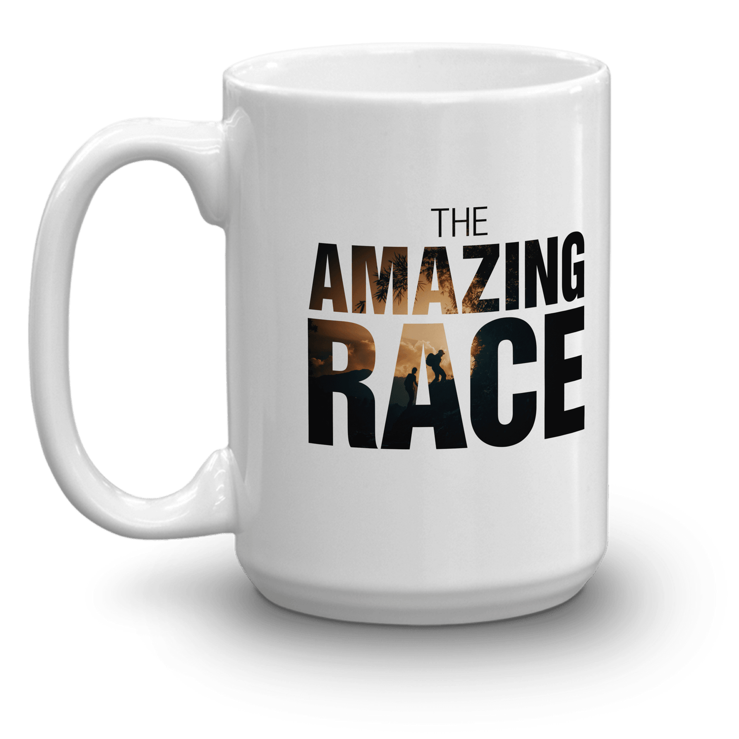 The Amazing Race Color Logo White Mug - Paramount Shop