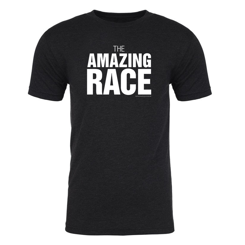The Amazing Race One Color Logo Men's Tri - Blend T - Shirt - Paramount Shop