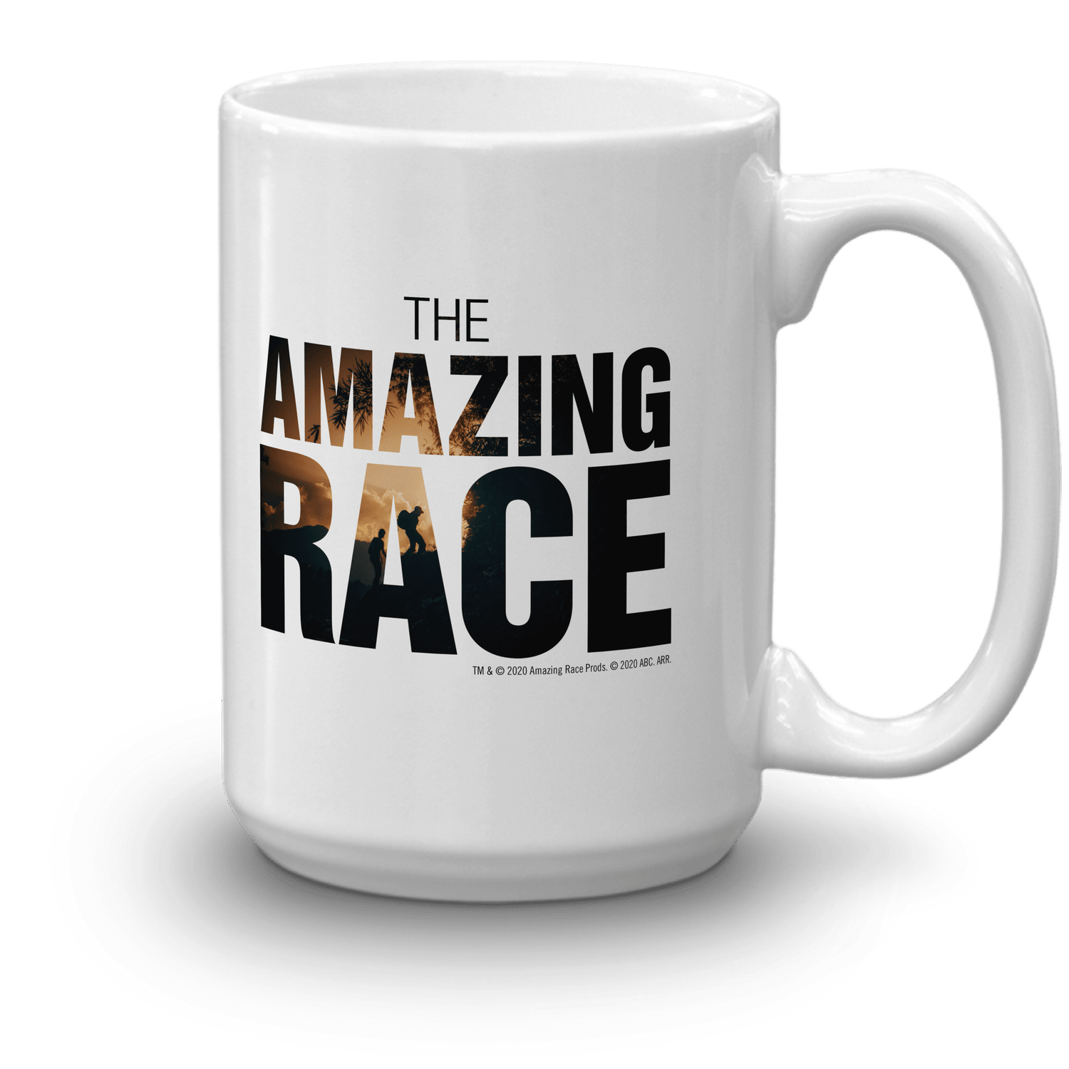 The Amazing Race One Million Miles White Mug - Paramount Shop