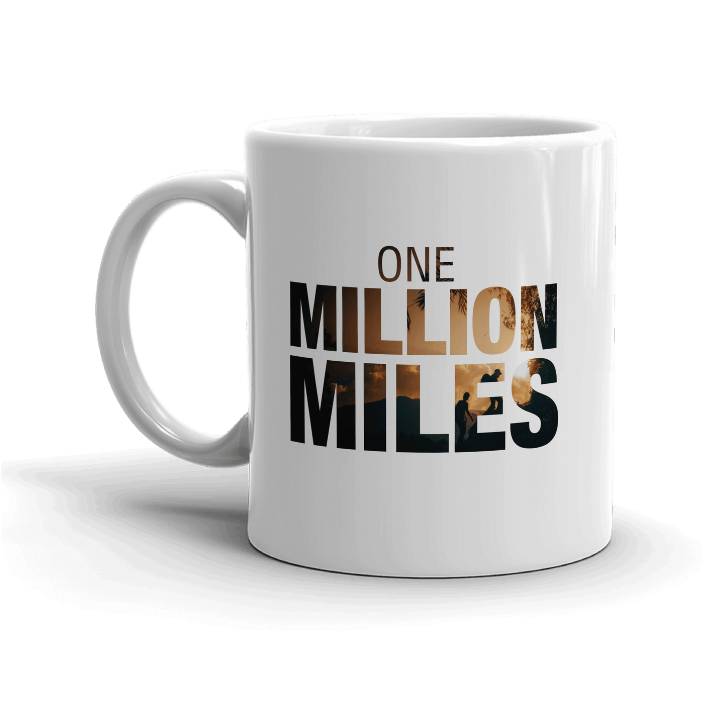 The Amazing Race One Million Miles White Mug - Paramount Shop