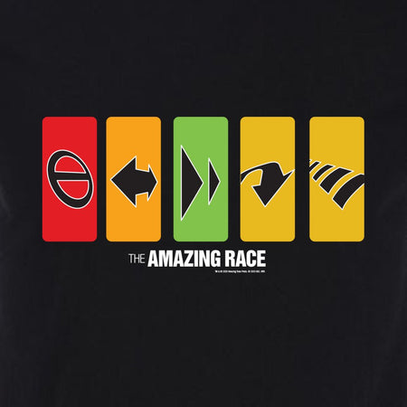 The Amazing Race Race Clues Adult Short Sleeve T - Shirt - Paramount Shop