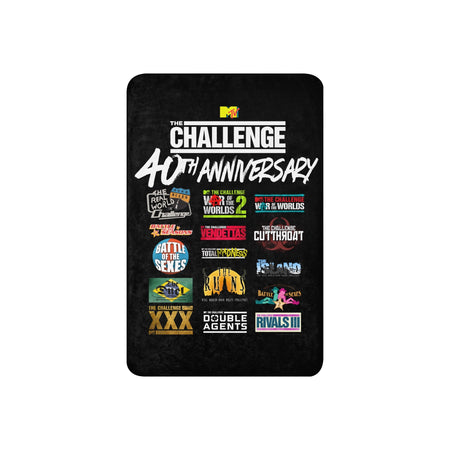 The Challenge 40th Anniversary Sherpa Blanket - Paramount Shop