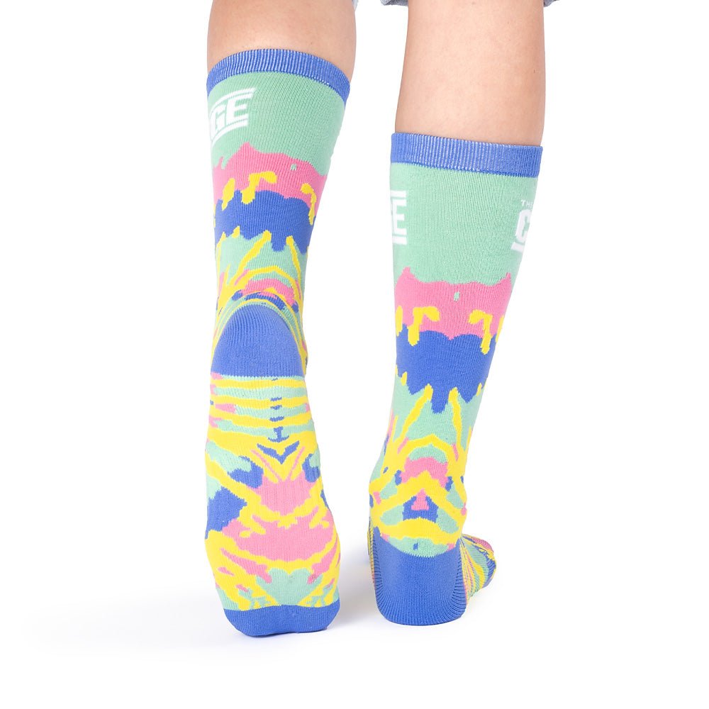 The Challenge Athletic Tie - Dye Crew Socks - Paramount Shop