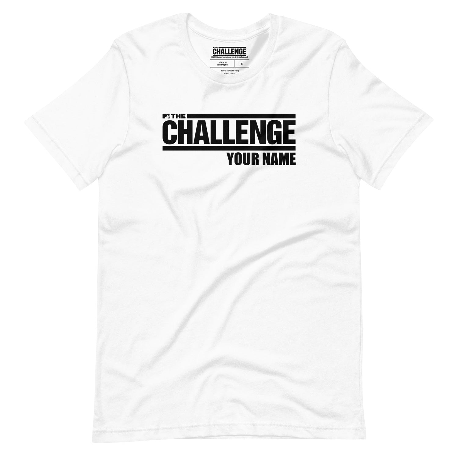 The Challenge Logo Personalized T - Shirt - Paramount Shop
