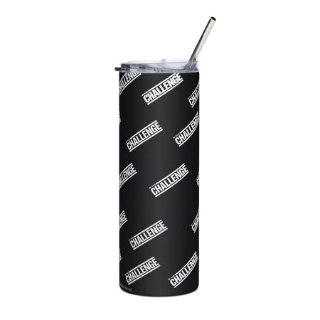 The Challenge Logo Stainless Steel Tumbler - Paramount Shop