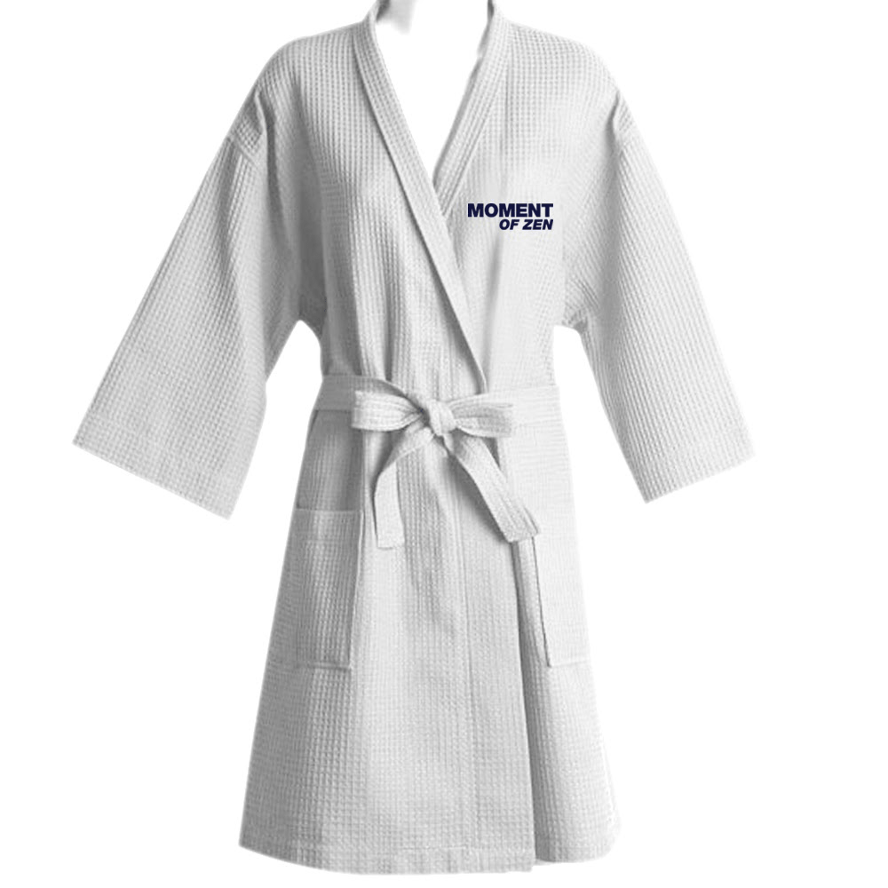 The Daily Show Moment of Zen Embroidered Waffle Robe - Paramount Shop