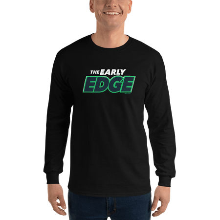 The Early Edge Podcast Logo Adult Long Sleeve T - Shirt - Paramount Shop