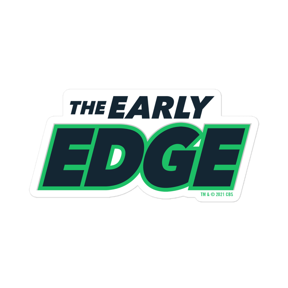 The Early Edge Podcast Logo Die Cut Sticker - Paramount Shop