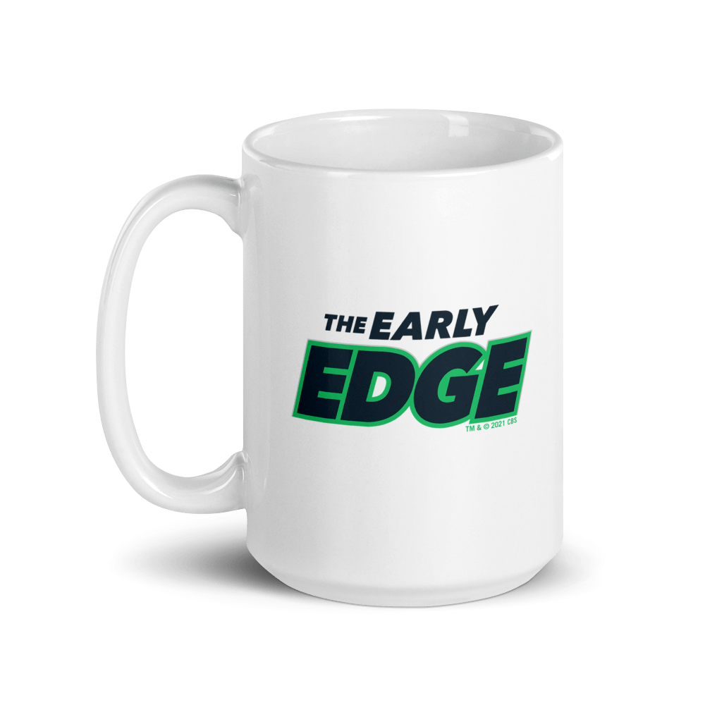 The Early Edge Podcast Logo White Mug - Paramount Shop