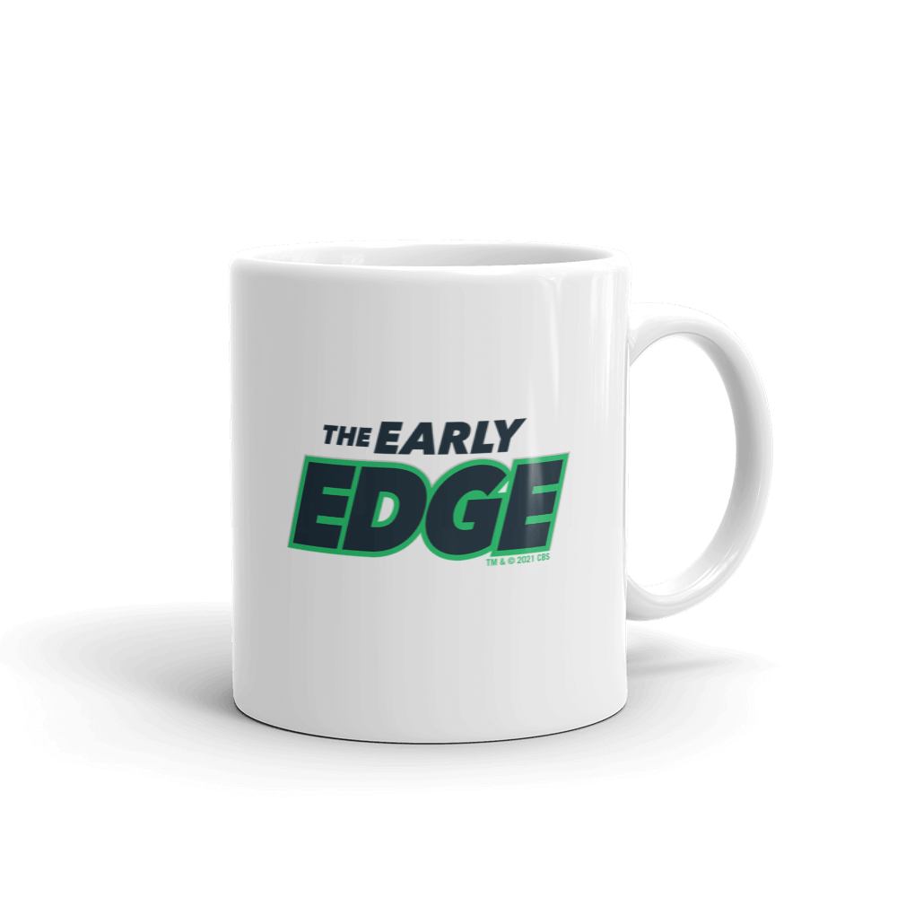 The Early Edge Podcast Logo White Mug - Paramount Shop
