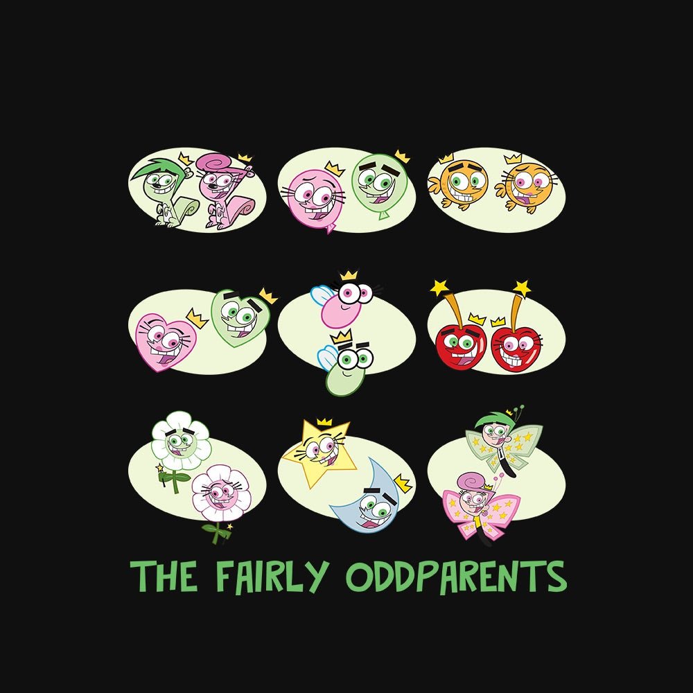 The Fairly OddParents Fairies Women's Fleece Crop Hooded Sweatshirt - Paramount Shop
