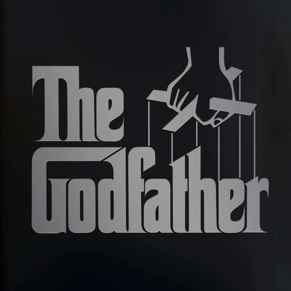 The Godfather Logo Laser Engraved Flask - Paramount Shop