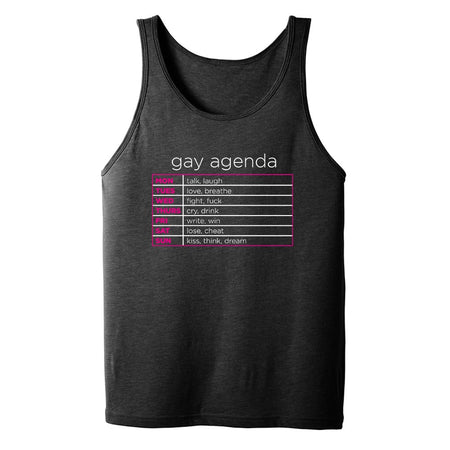 The L Word Gay Agenda Adult Tank Top - Paramount Shop