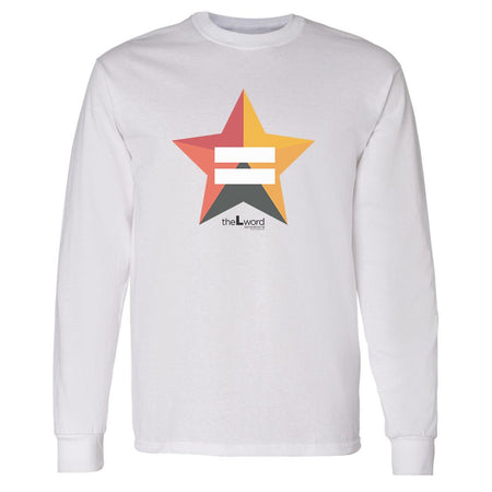 The L Word: Generation Q Bette Porter's Equality Star Adult Long Sleeve T - Shirt - Paramount Shop
