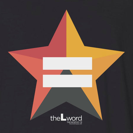The L Word: Generation Q Bette Porter's Equality Star Women's Relaxed T - Shirt - Paramount Shop
