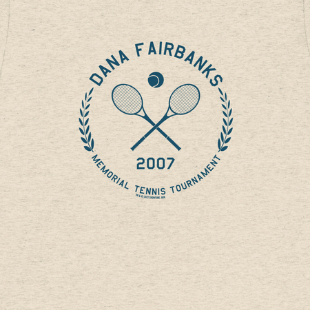 The L Word: Generation Q Dana Fairbanks Tennis Tournament Adult Tri - Blend T - Shirt - Paramount Shop