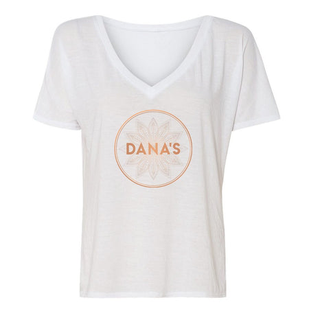 The L Word: Generation Q Dana's Bar Logo Women's Relaxed V - Neck T - Shirt - Paramount Shop