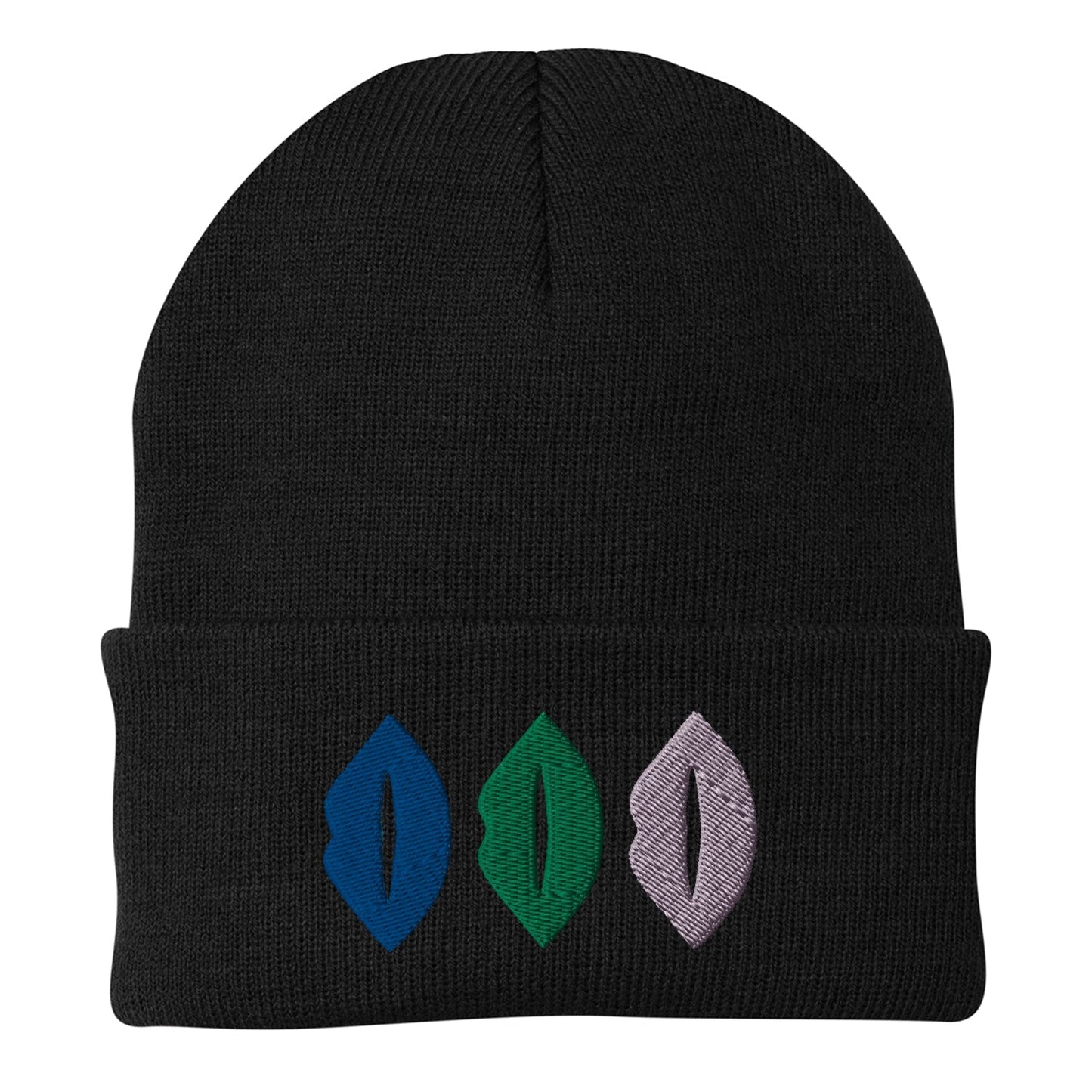 The L Word: Generation Q The Alice Show Lips Embroidered Beanie - Paramount Shop