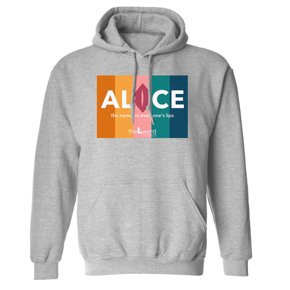 The L Word: Generation Q The Alice Show Logo Fleece Hooded Sweatshirt - Paramount Shop