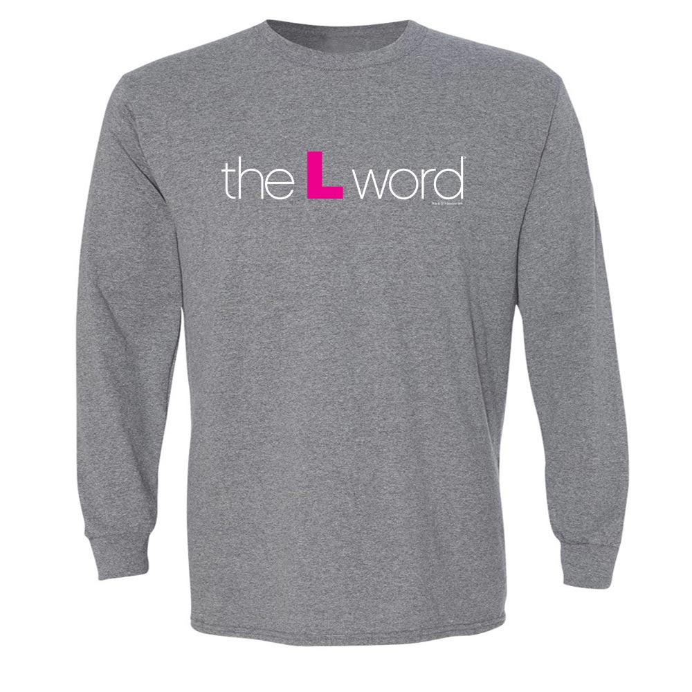 The L Word Logo Adult Long Sleeve T - Shirt - Paramount Shop