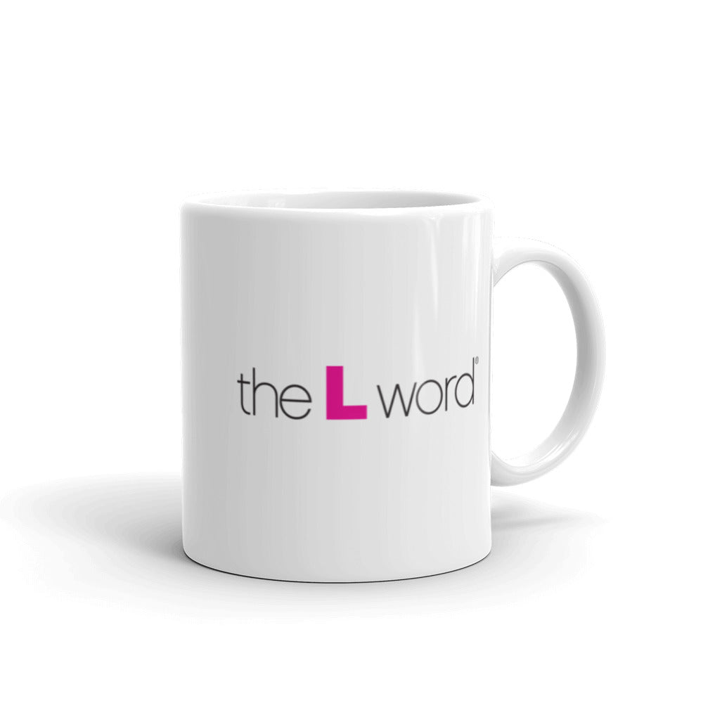 The L Word Logo White Mug - Paramount Shop