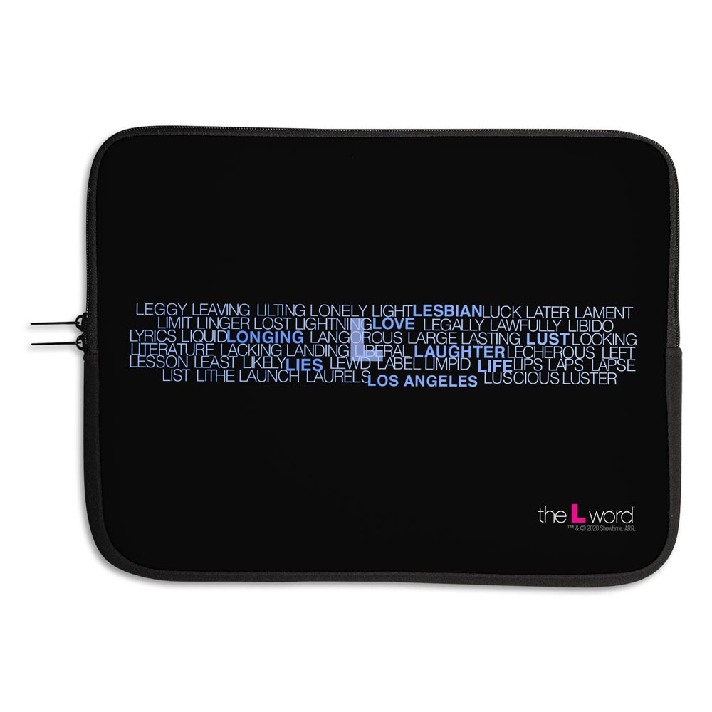The L Word The L Words Neoprene Laptop Sleeve - Paramount Shop