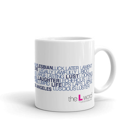 The L Word The L Words White Mug - Paramount Shop