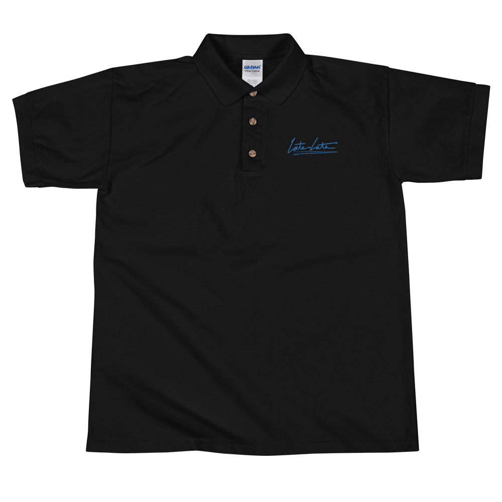 The Late Late Show with James Corden Logo Embroidered Polo - Paramount Shop