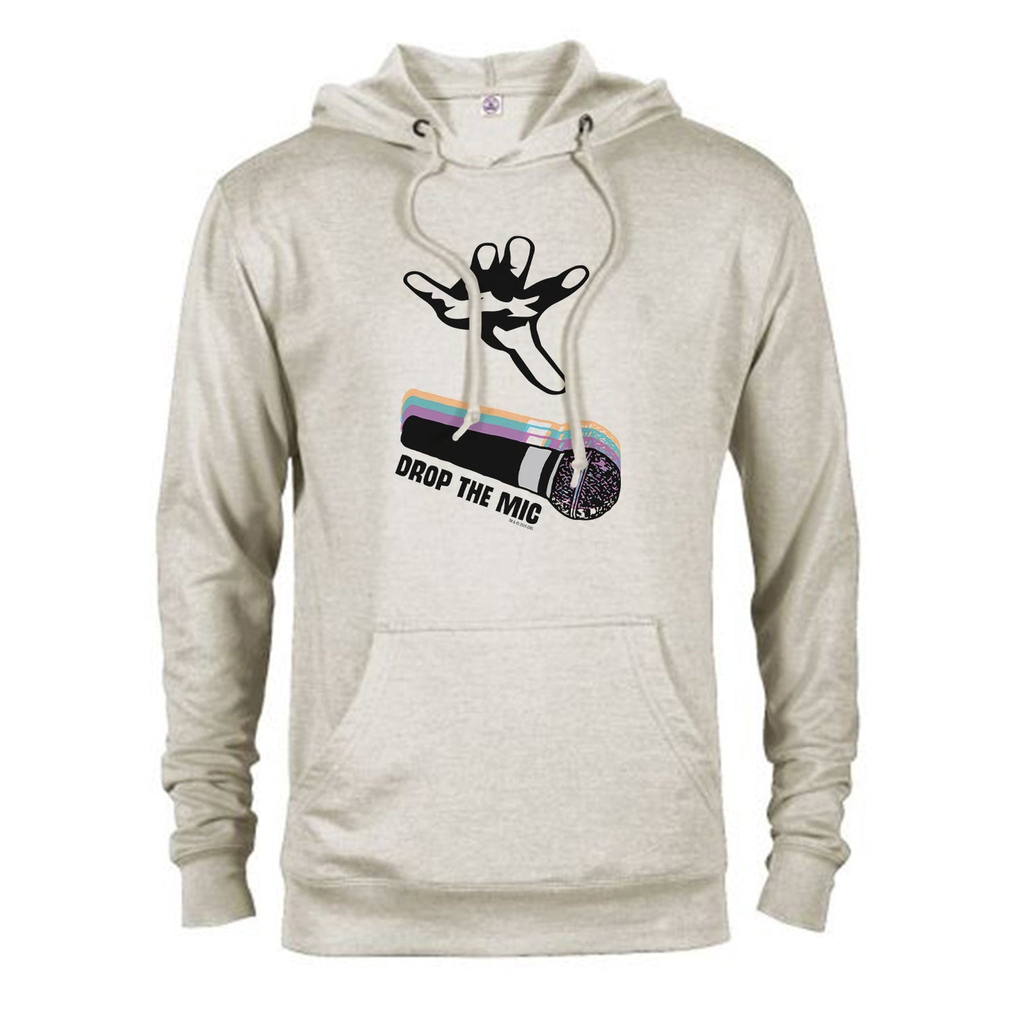 The Late Late Show with James Corden Mic Drop Lightweight Hooded Sweatshirt - Paramount Shop