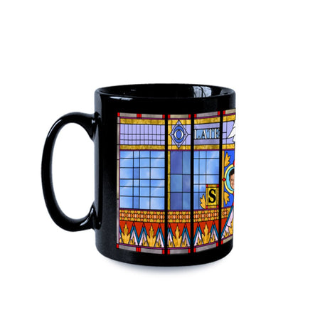 The Late Show with Stephen Colbert Cathedral Black 11 oz Mug - Paramount Shop