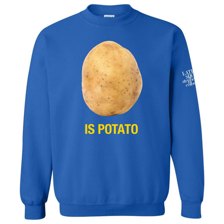 The Late Show with Stephen Colbert Is Potato Charity Crewneck Sweatshirt - Paramount Shop