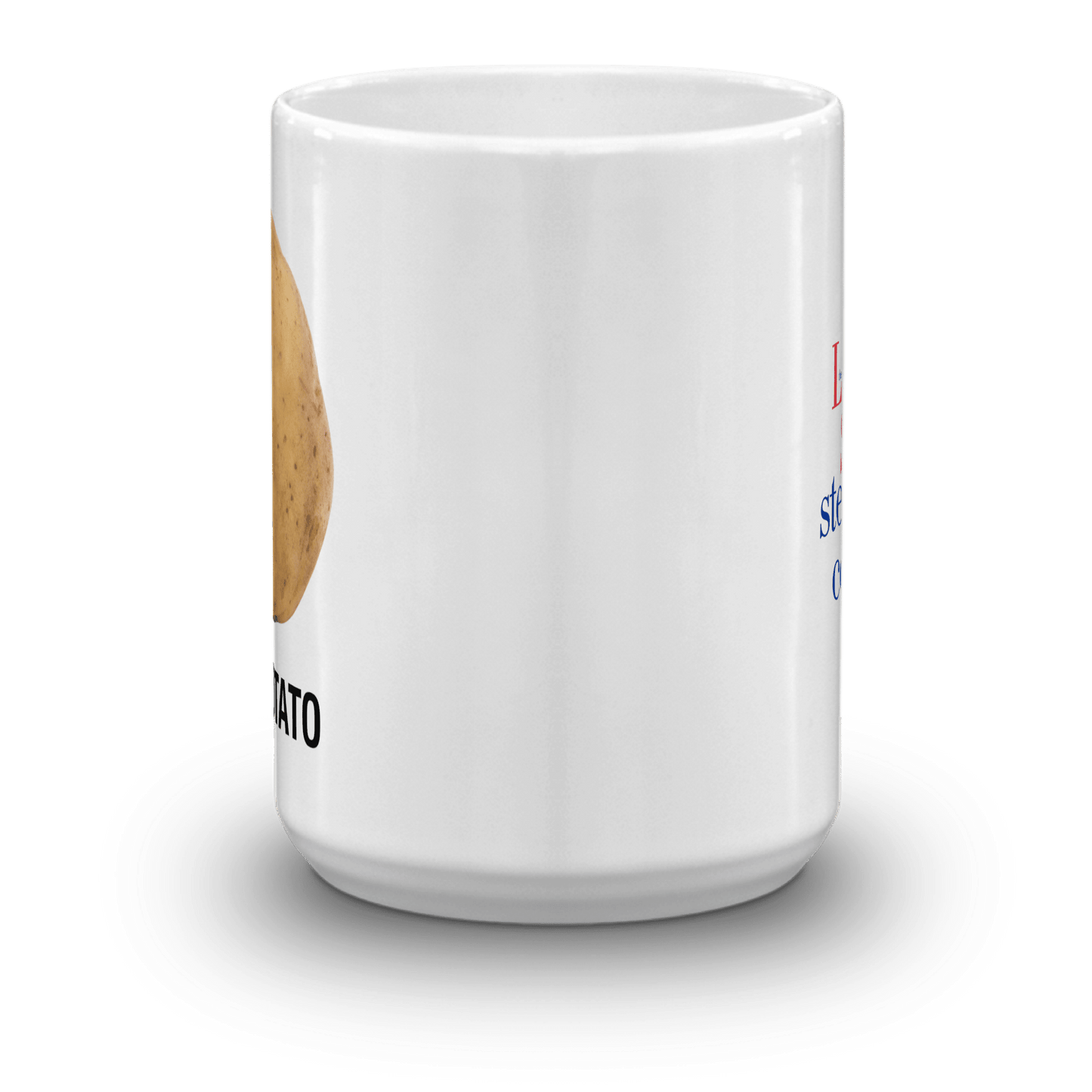 The Late Show with Stephen Colbert Is Potato Charity White Mug - Paramount Shop