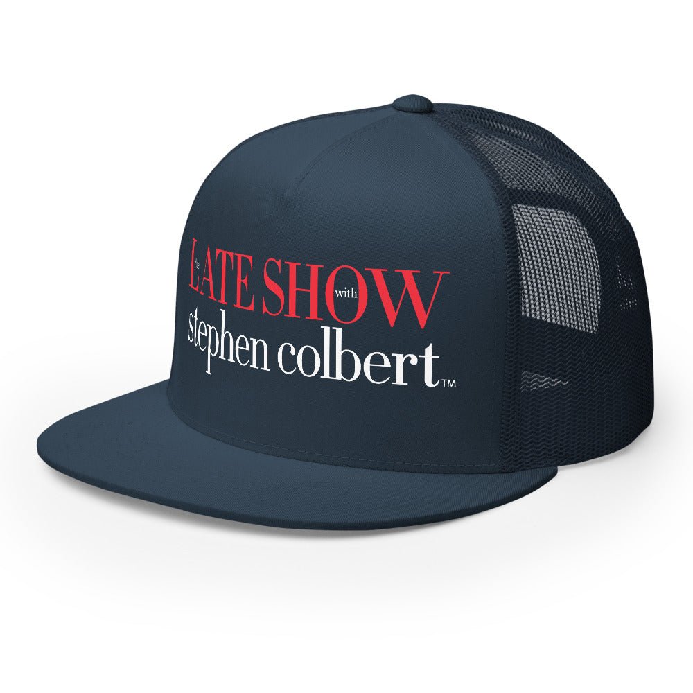 The Late Show with Stephen Colbert Logo Trucker Hat - Paramount Shop