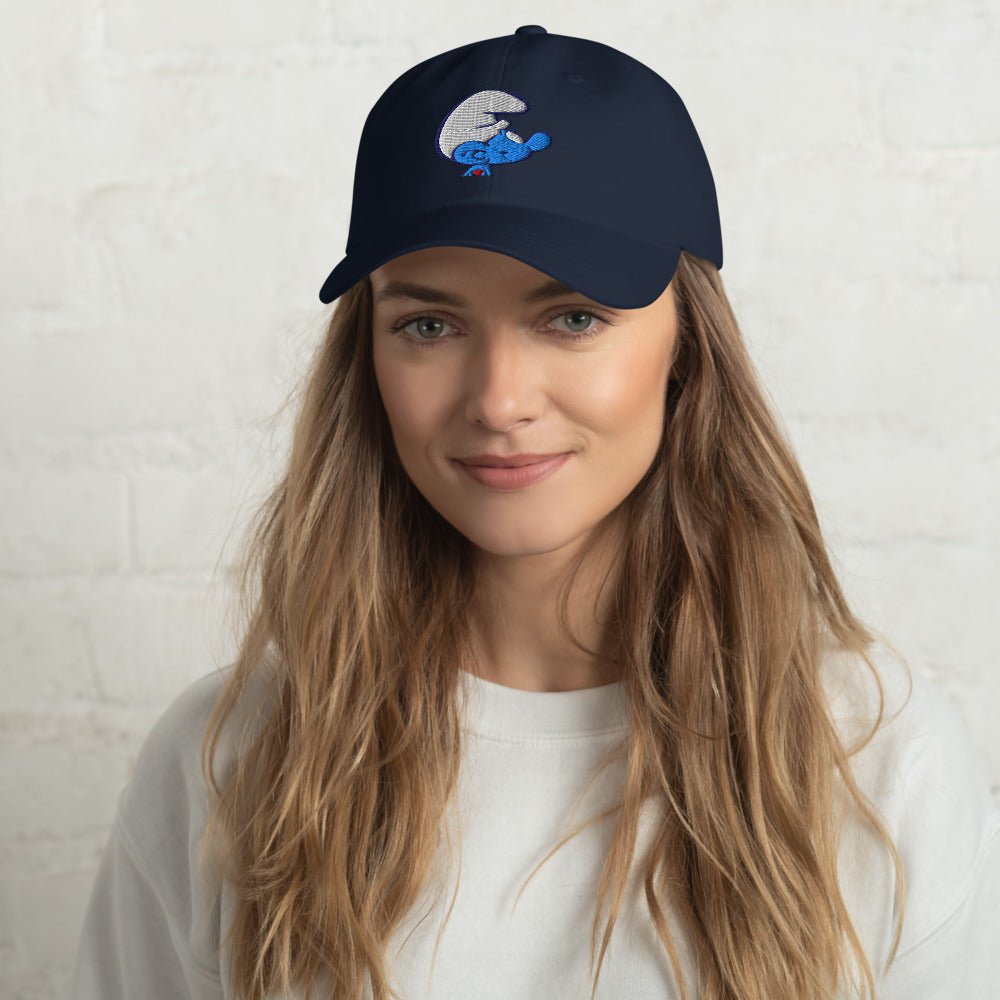 The Smurfs Hefty Smurf Embroidered Hat - Paramount Shop