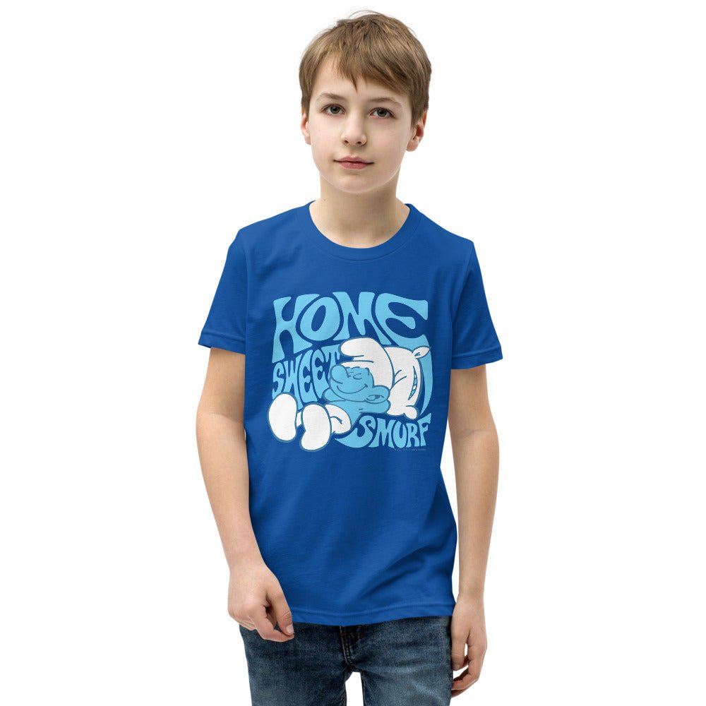 The Smurfs Home Sweet Smurf Kids T-Shirt - Paramount Shop