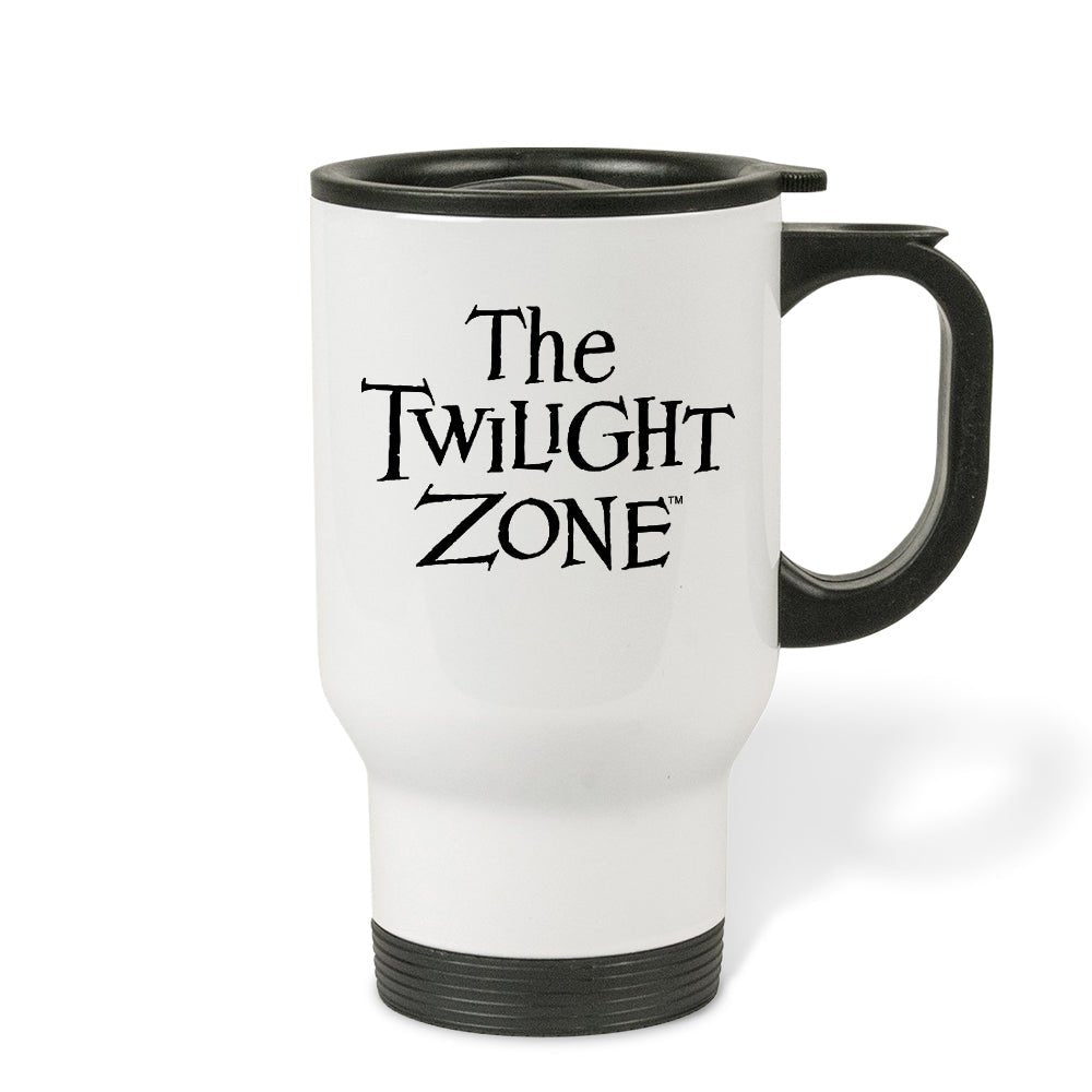 The Twilight Zone Logo Stainless Steel Travel Mug - Paramount Shop