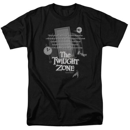 The Twilight Zone Monologue Adult Short Sleeve T - Shirt - Paramount Shop