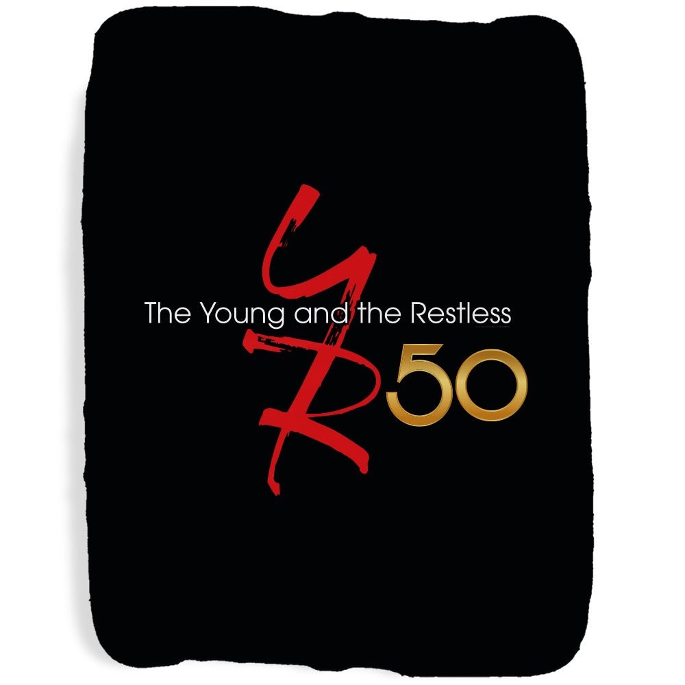 The Young and the Restless 50th Anniversary Sherpa Blanket - Paramount Shop