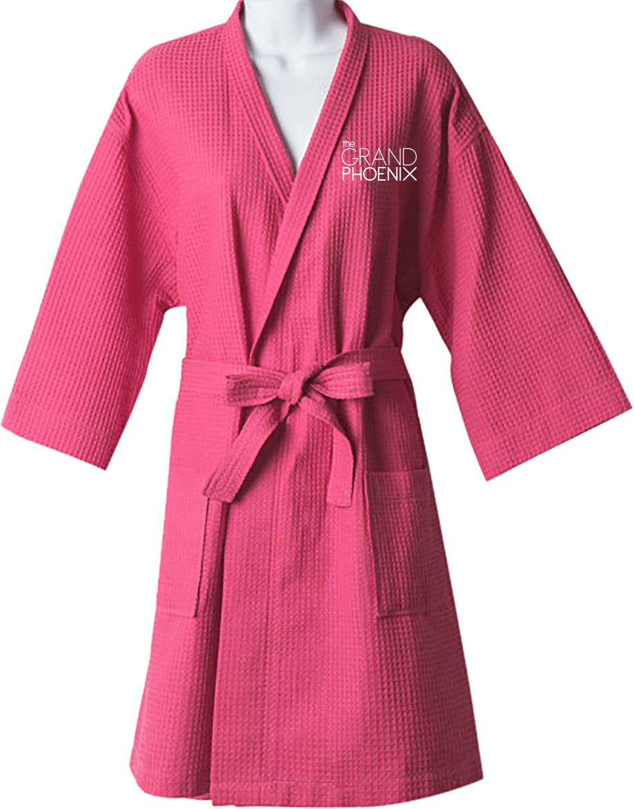 The Young and the Restless Grand Phoenix Embroidered Waffle Robe - Paramount Shop