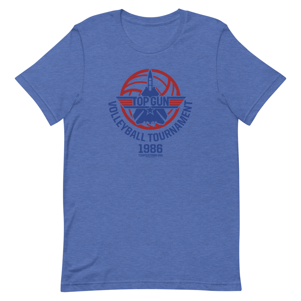Top Gun Fighter Town USA 1986 Volleyball Tournament Unisex Premium T - Shirt - Paramount Shop