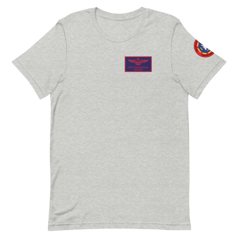 Top Gun Goose Badge Unisex Premium T - Shirt - Paramount Shop