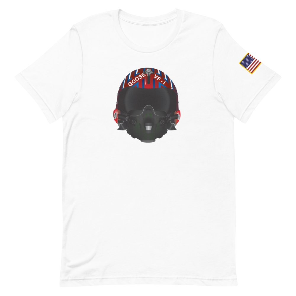 Top Gun Goose Helmet Unisex Premium T - Shirt - Paramount Shop