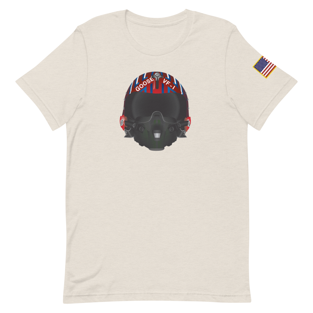 Top Gun Goose Helmet Unisex Premium T - Shirt - Paramount Shop