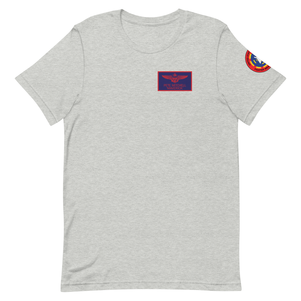 Top Gun Maverick Badge Unisex Premium T - Shirt - Paramount Shop