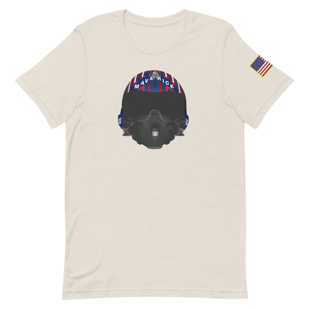 Top Gun Maverick Helmet Unisex Premium T - Shirt - Paramount Shop