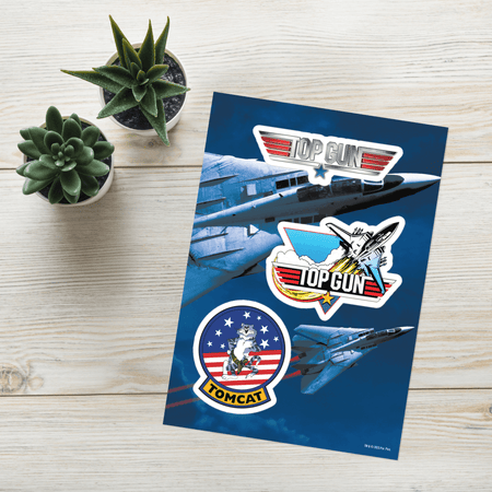 Top Gun Pure Americana Sticker Sheet - Paramount Shop