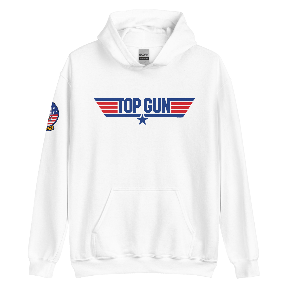 Top Gun Red & Blue Hooded Sweatshirt - Paramount Shop